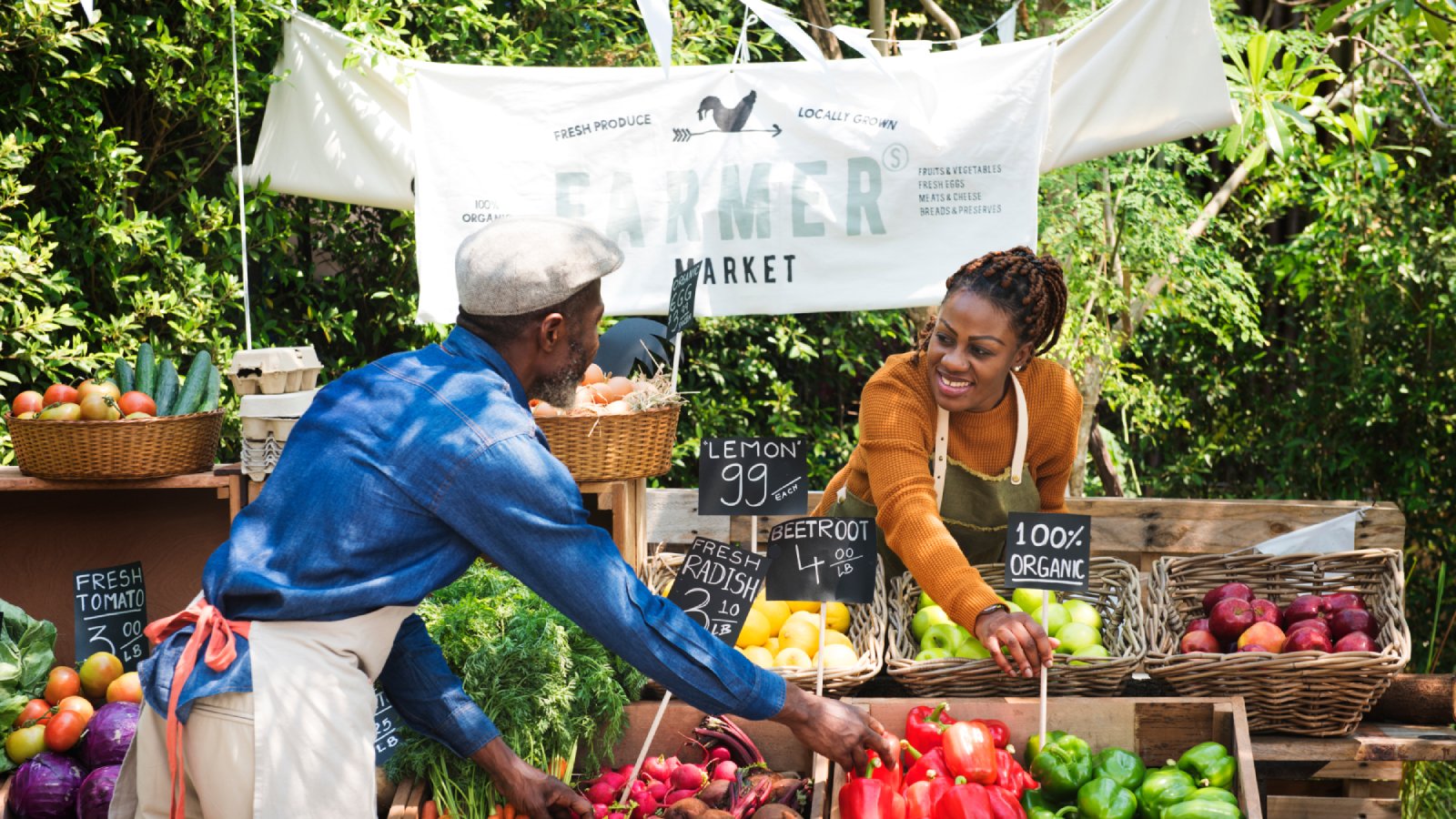 Buying locally sourced produce helps reduce your carbon footprint