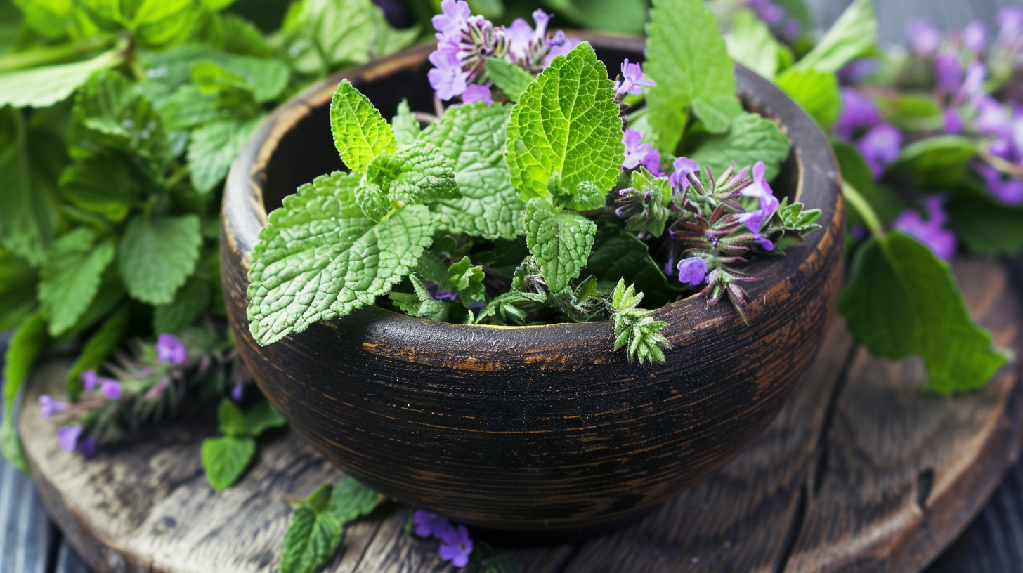 Herbs like Lemon Balm and Valerian have a long history of use