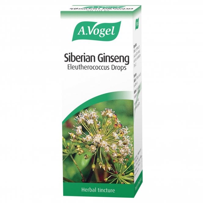 A Vogel Siberian Ginseng Eleutherococcus Drops - 50ml