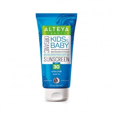 Alteya Organics Kids & Baby Sunscreen SPF30 - 90ml