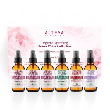 Alteya Organics Organic Hydrating Flower Water Collection - 6 x 60ml