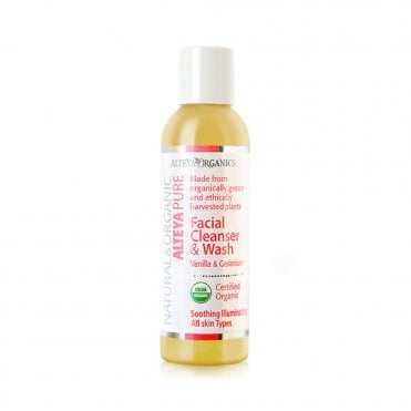 Alteya Organics Vanilla & Geranium Facial Cleanser & Wash - 150ml