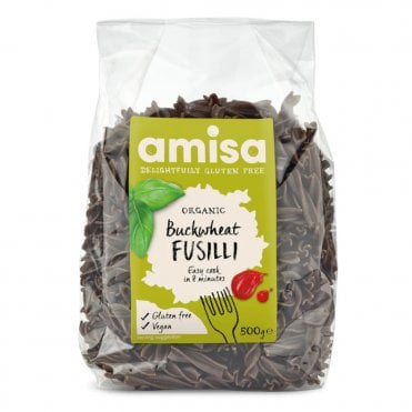 Amisa Organic Buckwheat Fusilli - 500g