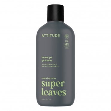 ATTITUDE Men's Matcha & Bergamot Shower Gel - 414ml