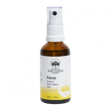 Australian Bush Flowers Organic Focus Essence Skin & Space Mist - 50ml