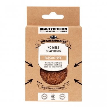Beauty Kitchen Coconut Coir Soap Rest - 2 Pack