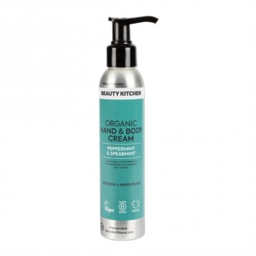 Beauty Kitchen Organic Peppermint & Spearmint Hand & Body Cream - 150ml
