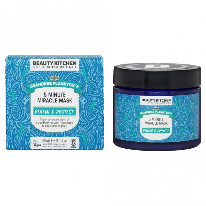 Beauty Kitchen Seahorse Plankton+ 5-Minute Miracle Mask - 60ml