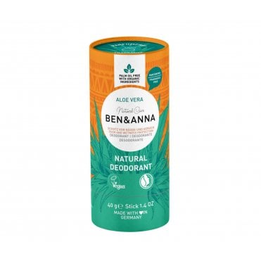Ben & Anna Aloe Vera Deodorant Stick - 40g