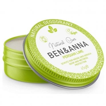 Ben & Anna Persian Lime Natural Soda Deodorant Tin - 45g