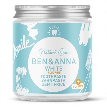 Ben & Anna White Fluoride Natural Toothpaste - 100ml