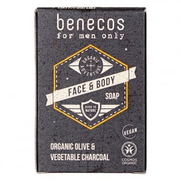 benecos For Men Face & Body Soap - 75g