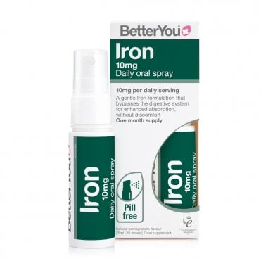 BetterYou Iron 10mg Daily Oral Spray - 25ml