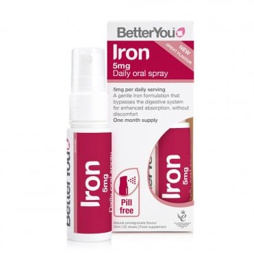 BetterYou Iron 5mg Daily Oral Spray - 25ml