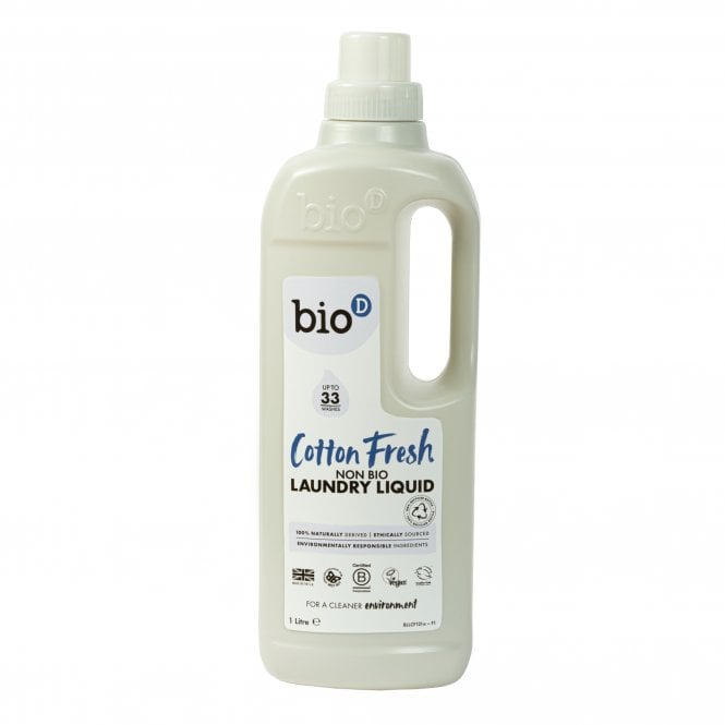Bio D Cotton Fresh Laundry Liquid - 1 Litre