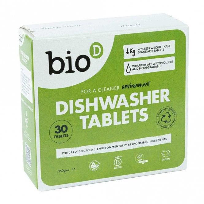 Bio D Dishwasher Tablets - 30 Tablets
