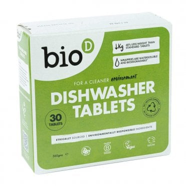 Bio D Dishwasher Tablets - 30 Tablets
