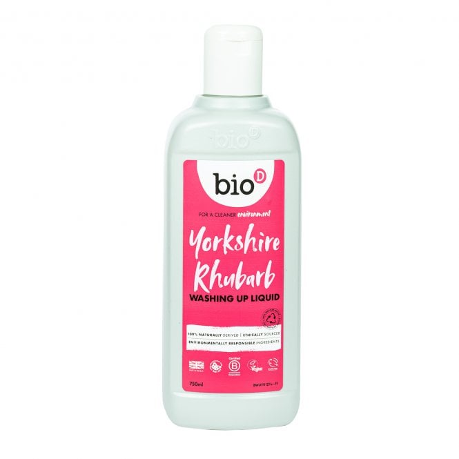 Bio D Yorkshire Rhubarb Washing Up Liquid - 750ml