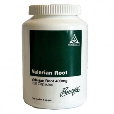 Bio Health Valerian Root - 120 x 400mg Capsules