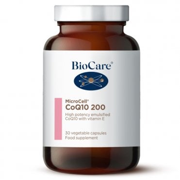 BioCare Microcell CoQ10 200 - 30 x 200mg Vegicaps