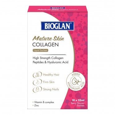 Bioglan Mature Skin Collagen - 10 x 25ml Sachets