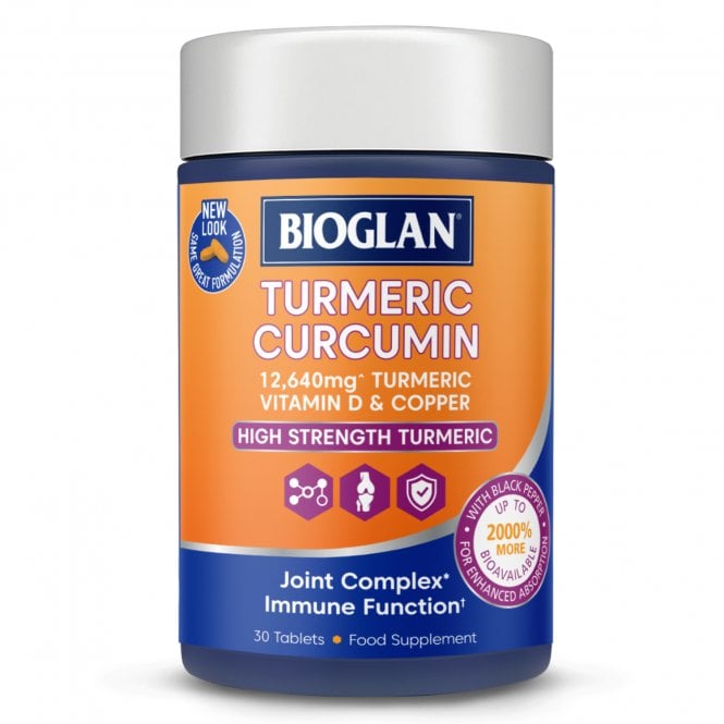 Bioglan Turmeric Curcumin - 30 Tablets