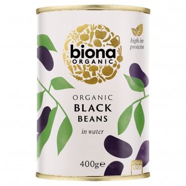 Biona Organic Black Beans - 400g