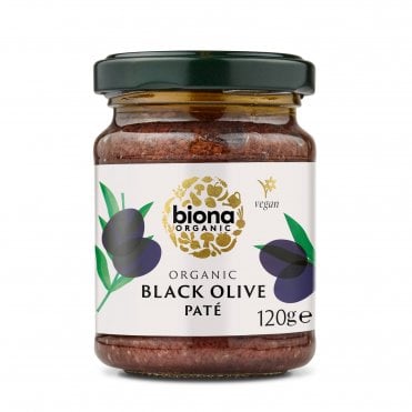 Biona Organic Black Olive Pate - 120g