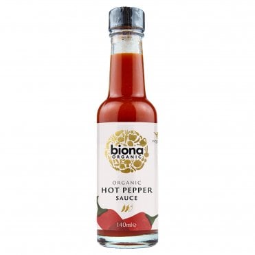 Biona Organic Hot Pepper Sauce - 140ml