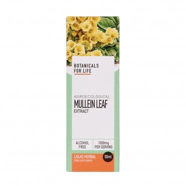 Botanicals For Life Agroecological Alcohol-Free Mullein Leaf Extract - 50ml