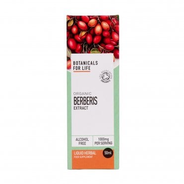 Botanicals For Life Organic Alcohol-Free Berberis Extract - 50ml