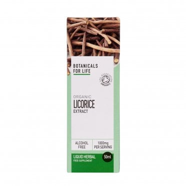 Botanicals For Life Organic Alcohol-Free Liquorice Extract - 50ml