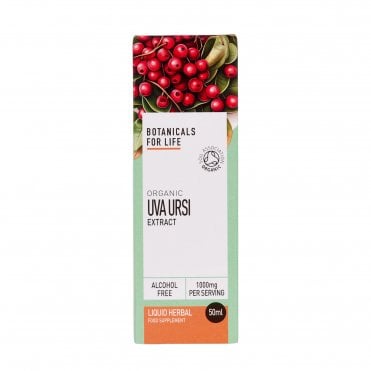 Botanicals For Life Organic Alcohol-Free Uva Ursi Extract - 50ml