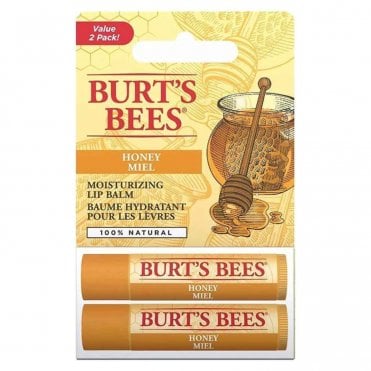 Burt's Bees Honey Lip Balm Duo - 2 x 4.25g
