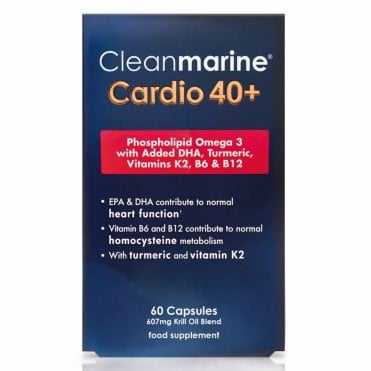 Cleanmarine Cardio 40+ - 60 Capsules