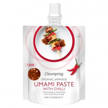 Clearspring Organic Japanese Umami Paste with Chilli - 150g