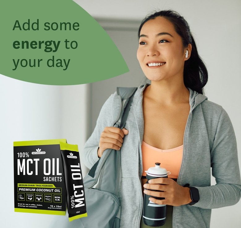 Natures Aid 100% MCT Oil Sachets
