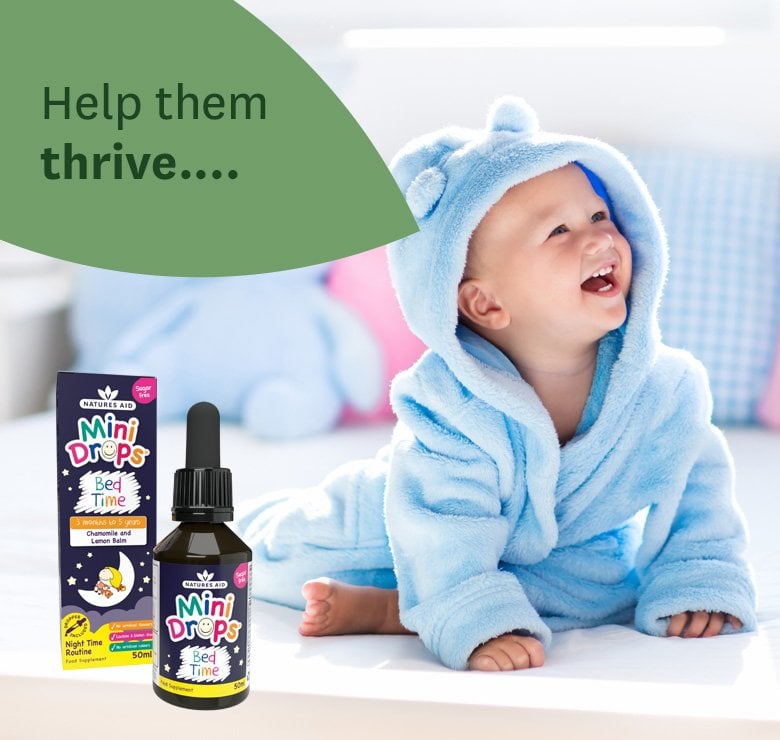 Natures Aid Mini Drops Bed Time