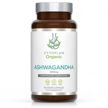 Cytoplan Organic Ashwagandha - 60 Capsules