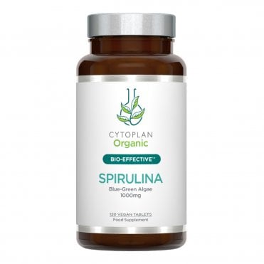Cytoplan Organic Spirulina - 120 Tablets