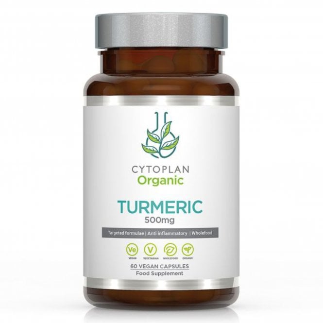 Cytoplan Organic Turmeric - 60 Vegicaps