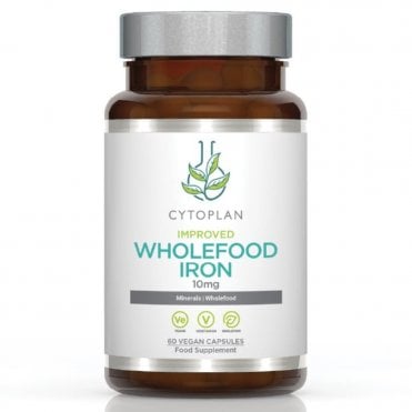 Cytoplan Wholefood Iron - 60 Vegicaps