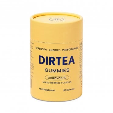 DIRTEA Mixed Berries Cordyceps Mushroom - 60 Gummies