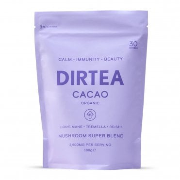 DIRTEA Organic Mushroom Cacao Super Blend - 150g Powder