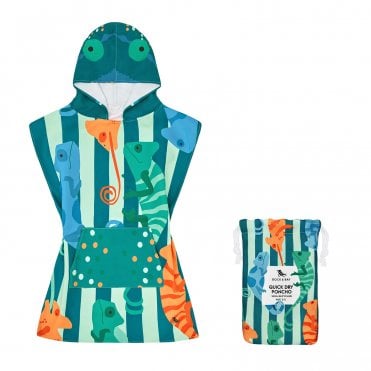 Dock & Bay Karma Chameleon Kids Poncho - Small