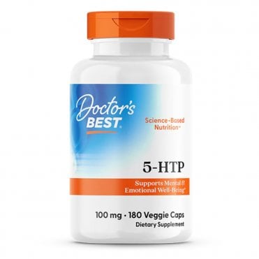 Doctors Best 5-HTP - 180 x 100mg Vegicaps