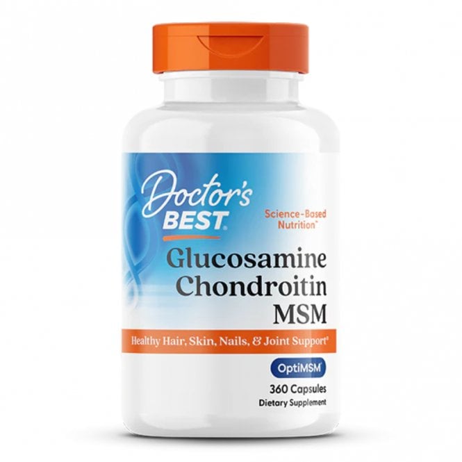 Doctors Best Glucosamine Chondroitin & MSM - 360 Capsules