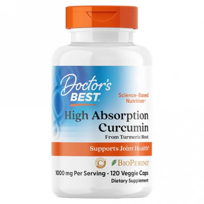 Doctors Best High Absorption Curcumin - 120 Vegicaps