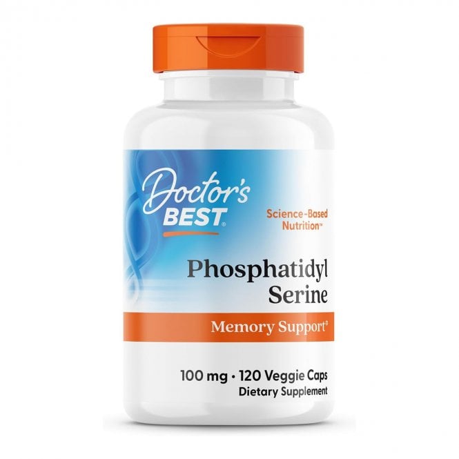 Doctors Best Phosphatidyl Serine - 120 x 100mg Vegicaps