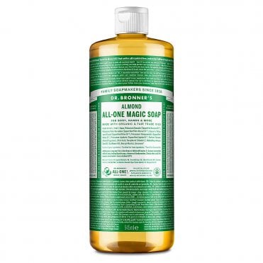 Dr Bronner's Organic Almond All-One Magic Soap - 945ml